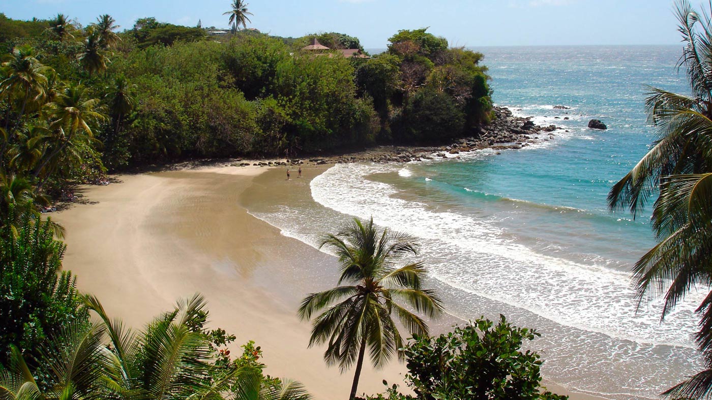 Beautiful Bacolet Beach, near Villa SeaBreeze, Tobago